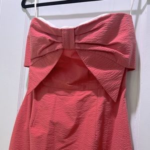 Lauren James Pink Bow dress